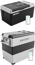 EUHOMY 12 Volt Refrigerator, 19QT(18L) Compressor Electric Cooler 12 Volt Refrigerator, 59QT(55L) Electric Cooler, 12V Fridge APP Control
