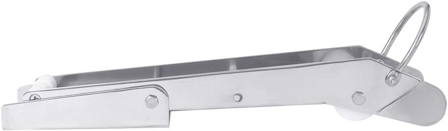 White Water AR7561S Marine Polished Stainless Pivoting Anchor Roller, 20-1/2'