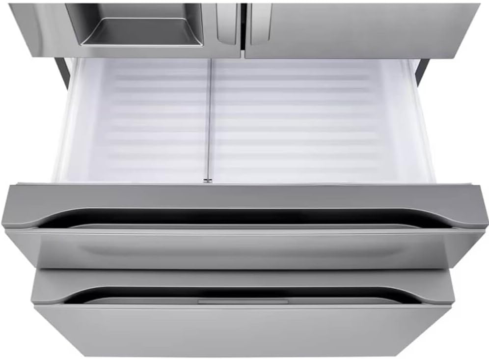 LG 29 cu. ft. SMART Standard Depth MAX French Door Refrigerator with Full Convert Drawer in PrintProof Stainless Steel LF29H8330S