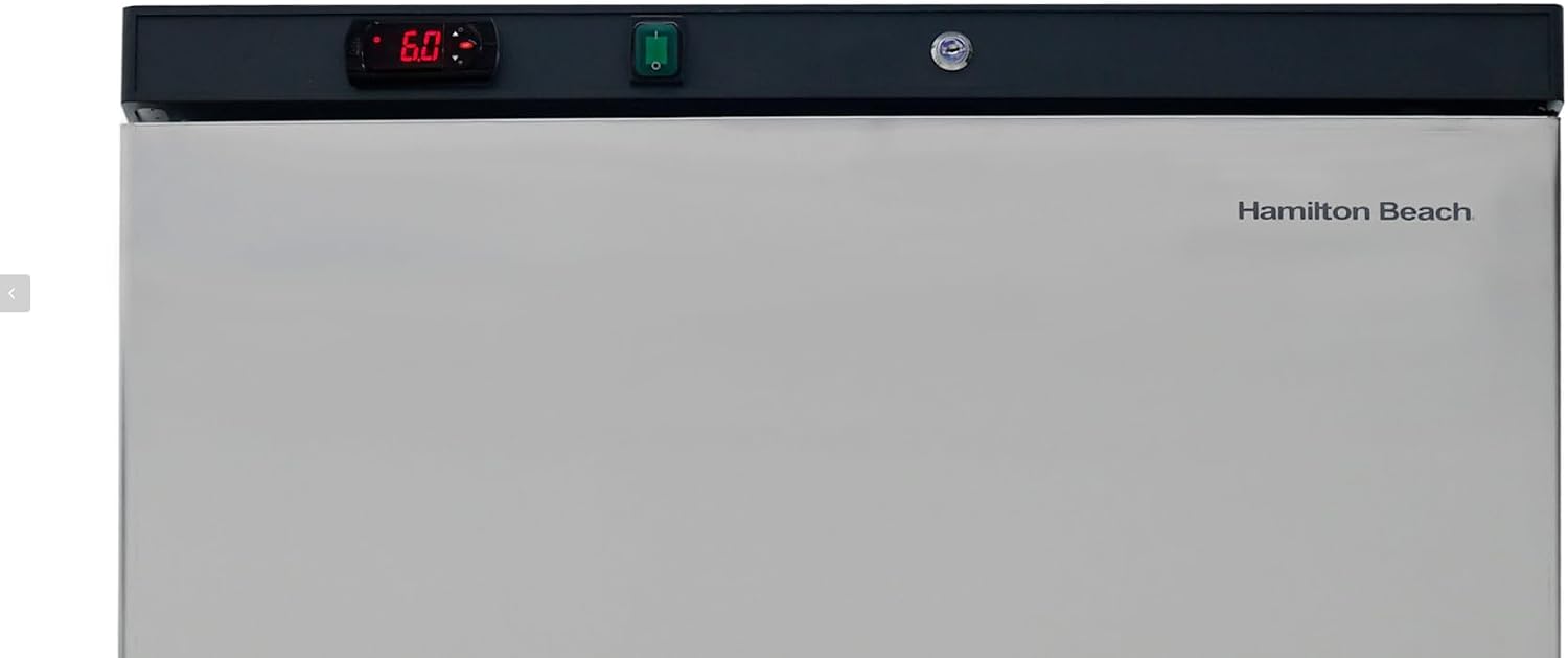 Hamilton Beach 19.2 CU FT Commercial Upright Refrigerator W:30.6' x L:27.4' X H:74.4' (Stainless Steel)