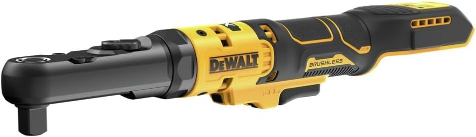 DEWALT 20V MAX XR Cordless Ratchet, 3/8' and 1/2' Sealed Head Ratchet, Bare Tool Only (DCF510B)