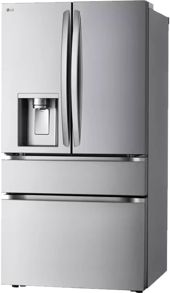 LG 29 cu. ft. SMART Standard Depth MAX French Door Refrigerator with Full Convert Drawer in PrintProof Stainless Steel LF29H8330S