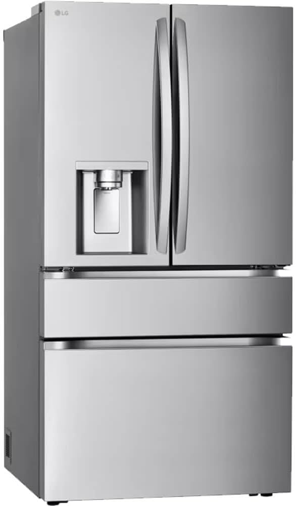 LG 29 cu. ft. SMART Standard Depth MAX French Door Refrigerator with Full Convert Drawer in PrintProof Stainless Steel LF29H8330S