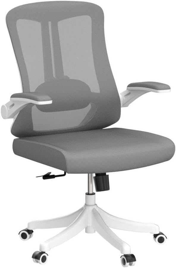 balmstar Ergonomic Office Chair Desk Chair - Mesh Computer Chair with 360° Swivel Wheels, Adjustable 90-130° Recline & Lumbar Support for Home Office, Supports up to 350lbs