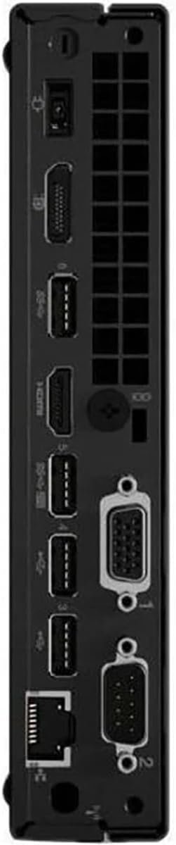 Lenovo ThinkCentre M75q Gen 2 11JN0089US Desktop Computer - AMD Ryzen 5 PRO 5650GE Hexa-core [6 Core] 3.40 GHz - 16 GB RAM DDR4 SDRAM M.2 PCI Express NVMe SSD - Tiny - Black