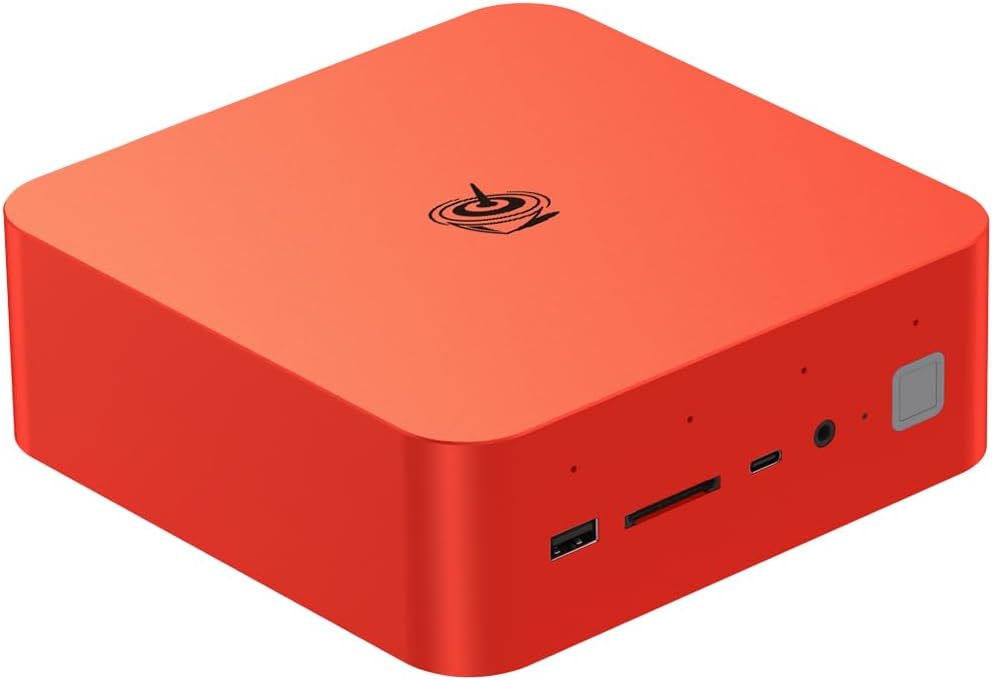 Beelink GTI14 Mini PC with Intel Core Ultra 9 185H(16C/22T, up to 5.1GHz), 32GB DDR5 1TB NVMe M.2 SSD Triple Display Output Dual 10G LAN, WiFi7, BT5.4, W-11 Gaming Business Mini PC
