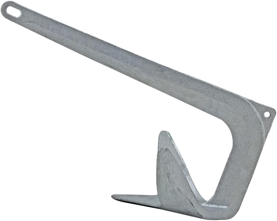 Extreme Max 3006.6539 BoatTector Galvanized Claw Anchor - 44 lbs.