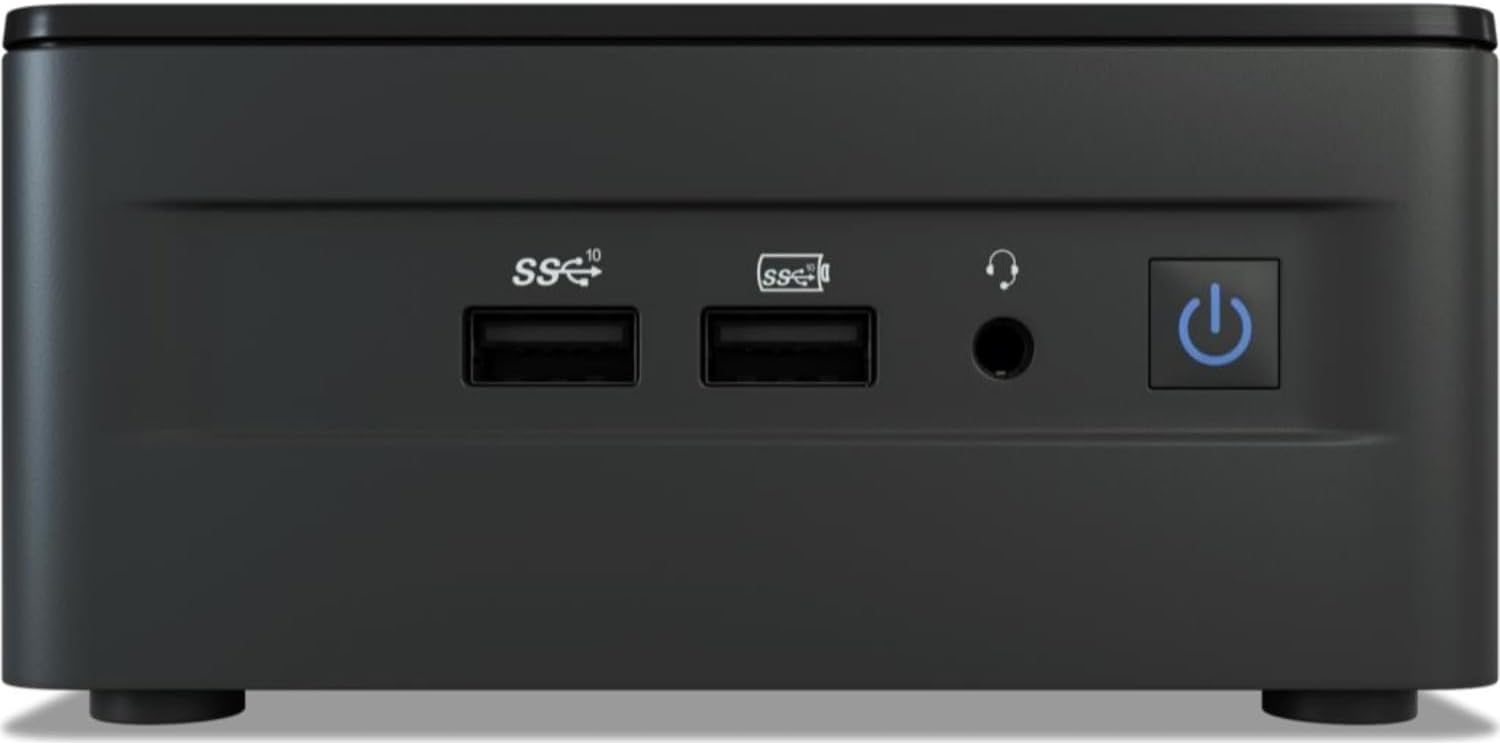 Intel NUC 13 Pro Kit NUC13ANHi5 Tall Mini Business Desktop Computer, 13th Gen Intel 12-Core i5-1340P up to 4.6GHz, 16GB DDR4 RAM, 512GB PCIe SSD, WiFi 6, Bluetooth 5.3, Windows 11 Pro, AZ-XUT