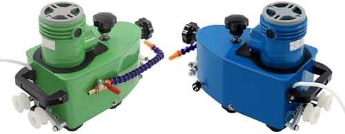 Glass Edge Grinding Machine - Portable Electric Polisher for Beveling & Shaping Glass/Stone/Ceramic (3-20mm Thick), 1100W, 8000RPM with Cooling Vents & Wheels