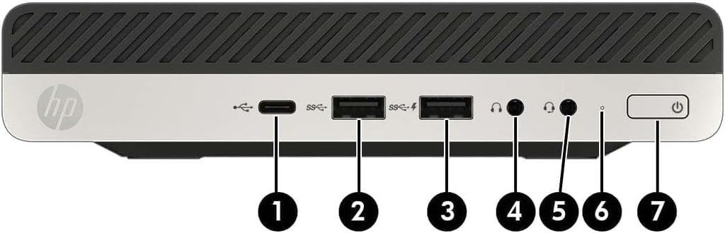 HP EliteDesk 705 G4 Mini Desktop Computer, AMD Quad-Core Ryzen 5 2400GE up to 3.8GHz, 16GB DDR4 RAM, 512GB SSD, Keyboard, Mouse, Windows 11 (Renewed)