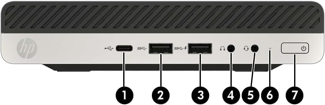 HP EliteDesk 705 G4 Mini Desktop Computer, AMD Quad-Core Ryzen 5 2400GE up to 3.8GHz, 16GB DDR4 RAM, 512GB SSD, Keyboard, Mouse, Windows 11 (Renewed)