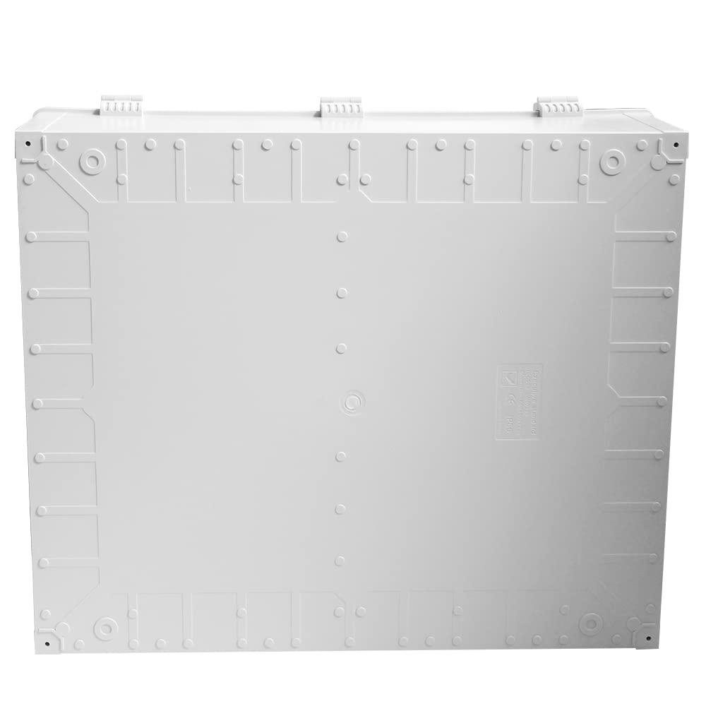 Big Size 23.62'x19.68'x8.66' IP67 Waterproof Enclosure Electrical Junction Box, Grey Shell ABS Outdoor Box With Covers (600x500x220mm)