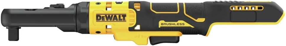DEWALT 20V MAX XR Cordless Ratchet, 3/8' and 1/2' Sealed Head Ratchet, Bare Tool Only (DCF510B)