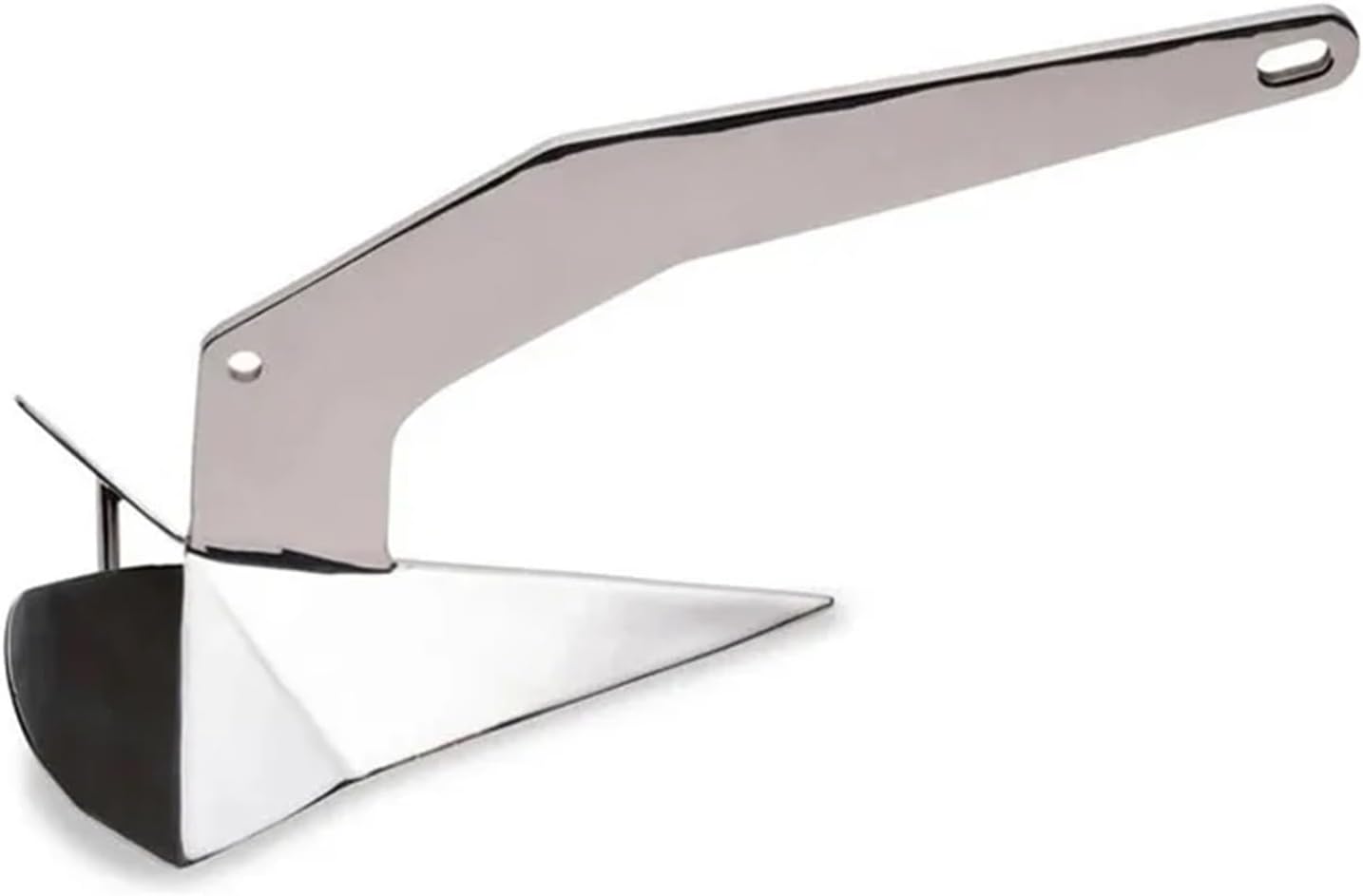 Folding Anchor, Mirror Polished 316 Stainless Steel H-Q Boat Anchor for Yacht,for Small Boats Canoe Paddle Boards