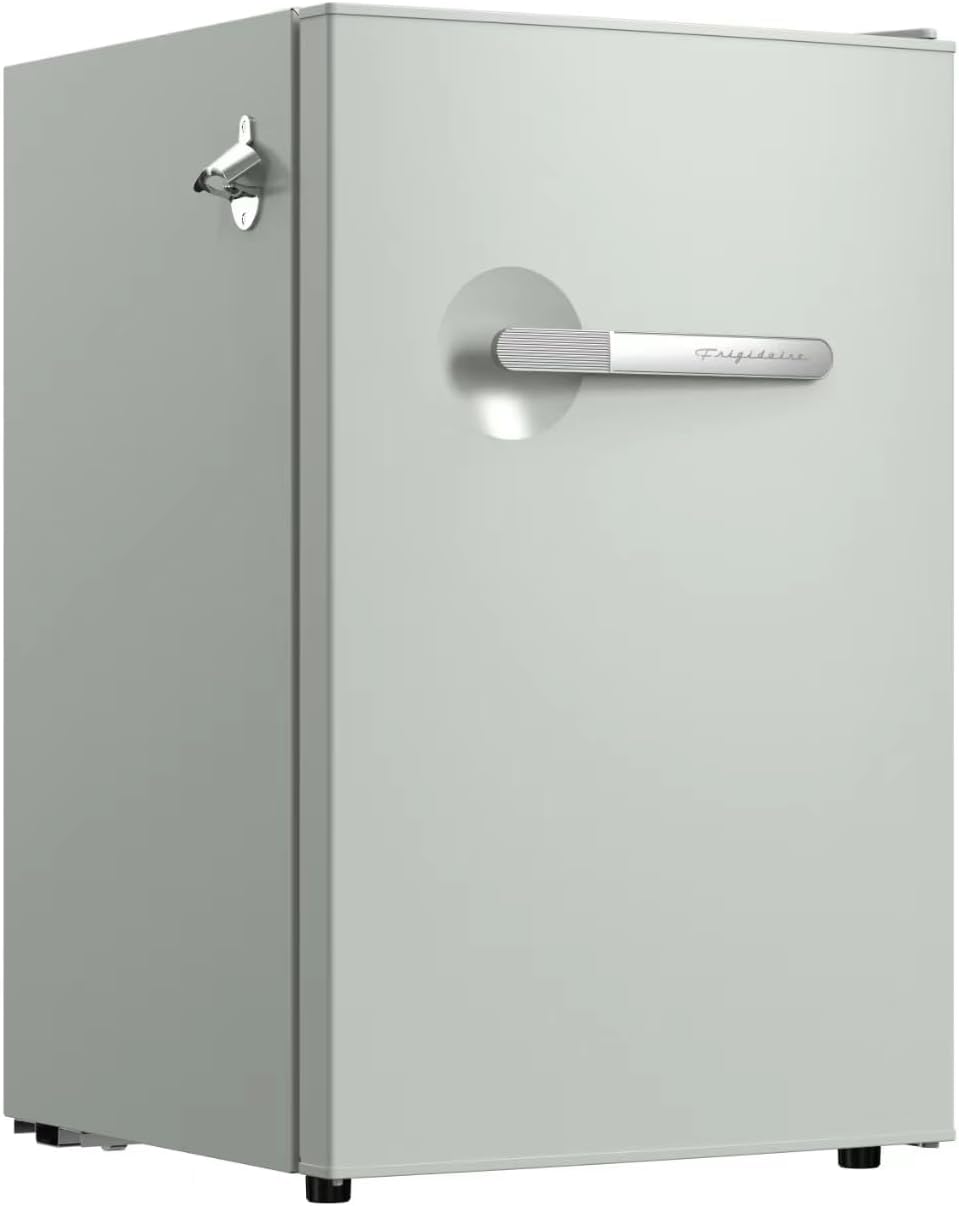 Frigidaire, 4.5 Cu. Ft. Retro Series Compact Refrigerator, Built-In Side Bottle Opener, Green