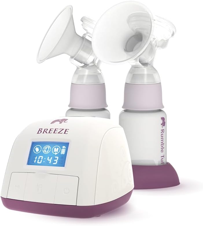 Rumble Tuff Breeze Electric Breast Pump with Classic Collection Kits