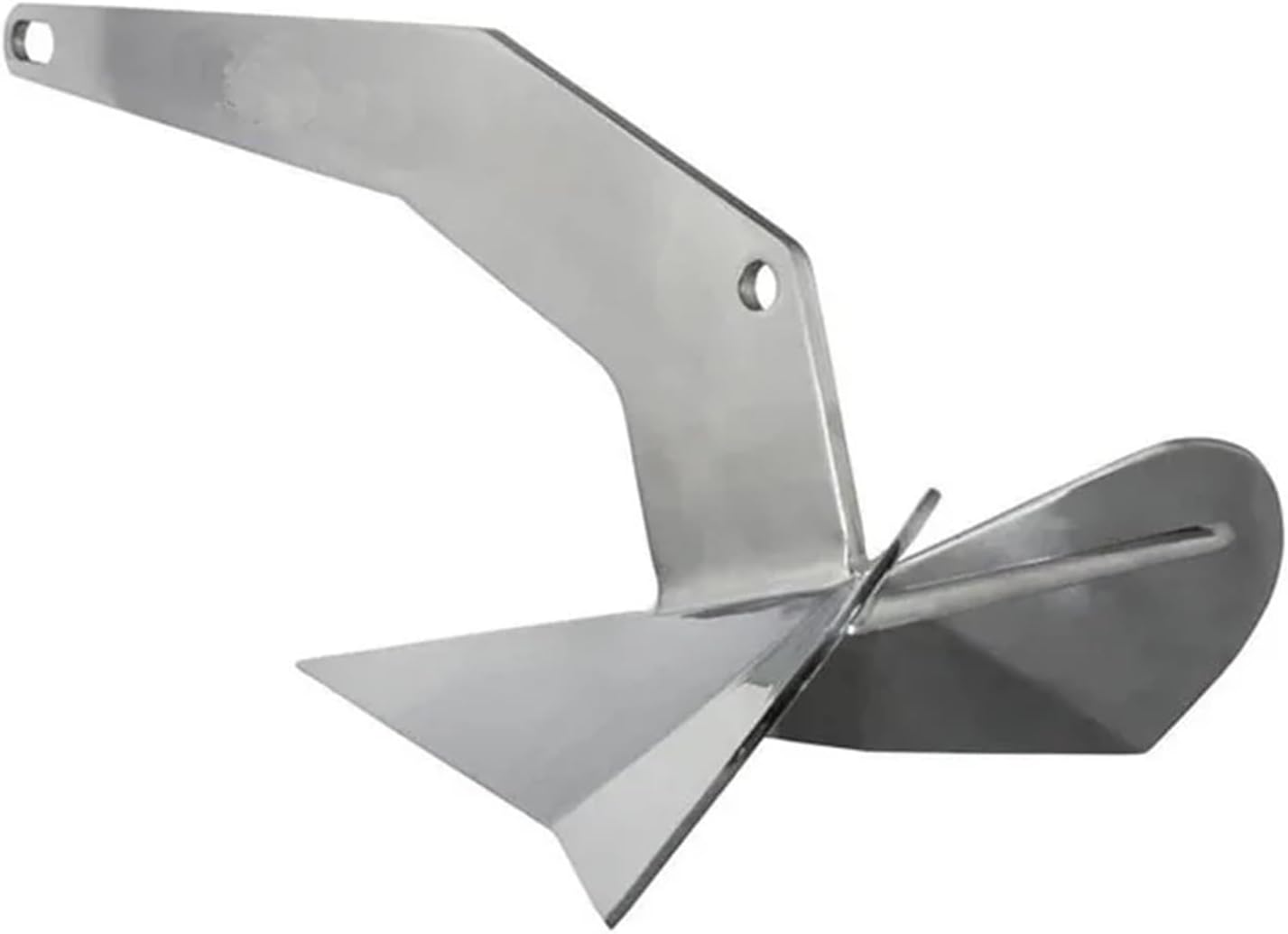Folding Anchor, Mirror Polished 316 Stainless Steel H-Q Boat Anchor for Yacht,for Small Boats Canoe Paddle Boards