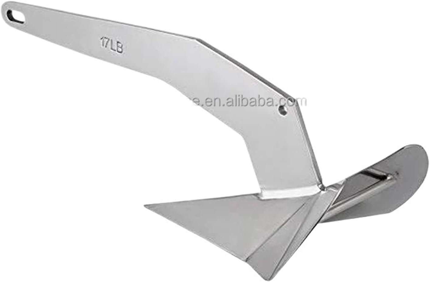 Folding Anchor, Boat Anchor High Polished Marine Accessories 316 Stainless Steel Hardware,for Small Boats Canoe Paddle Boards