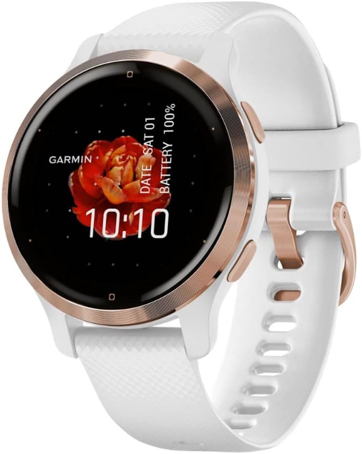 Garmin Venu 2s Rosa Oro/Blanco Smartwatch Multisport WiFi GPS Integrated Frecuencia Actividad Sueño 40mm