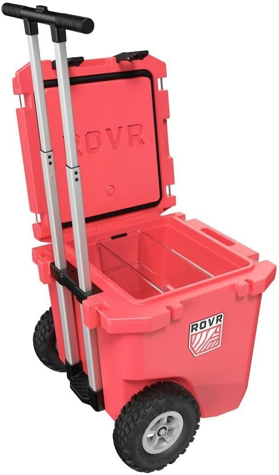 RovR Hard Cooler – Heavy Duty Insulated Cooler Box for Camping, Beach, Travel, Tailgating, Fishing, and Parties – Rugged Portable Cooler for Long Ice Retention