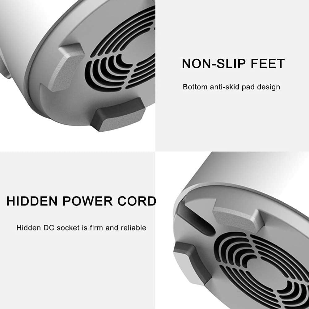 Electric cooler Electric Cooling Mug Smart Beverage Cooler Cup 2 in 1 Heating And Cooling Cup Fast Cooler Electric Cooling Mug Cup for Beer Beverage Can Coffee