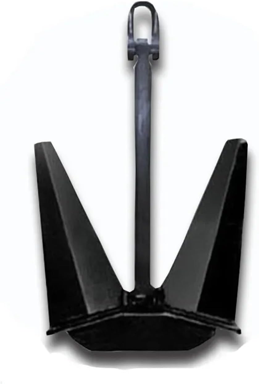 Folding Anchor, Marine Boat N Type Balanced High Holding Power Pool Anchor,for Small Boats Canoe Paddle Boards