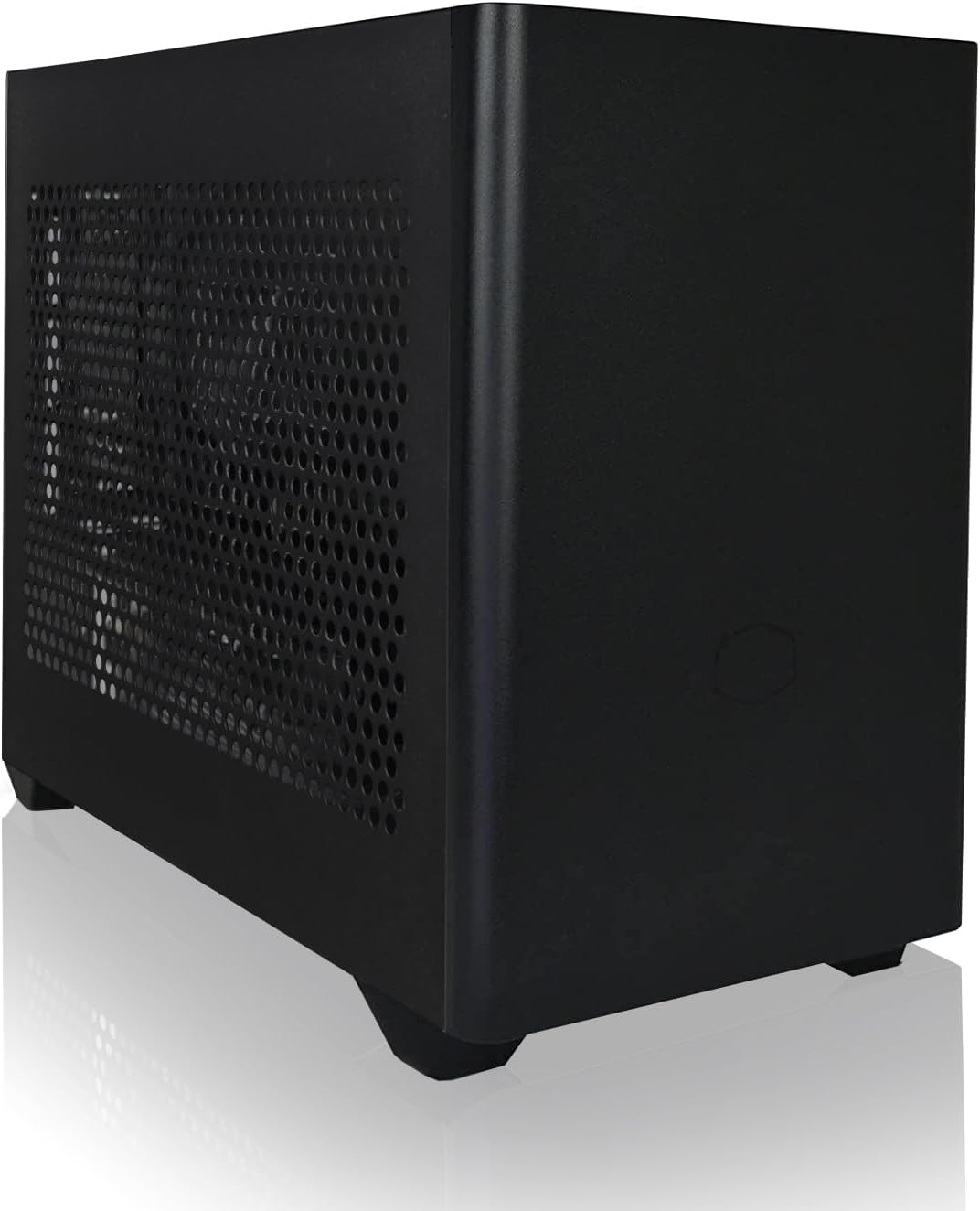 Q-Box Mini Series PC - AMD Ryzen 5 5600G Cezanne 6-Core 3.9 GHz with AMD Radeon Graphics Gaming Cooler 16 GB DDR4 1TB SSD Windows 10, Black