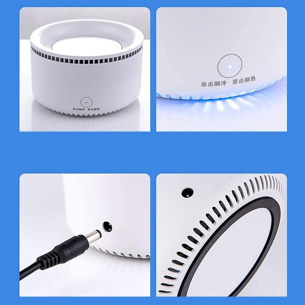 Electric Cooler Portable Heating Cooling Cup Electric Coffee Warmer Beverage Cooling Heating Mug for Warming Heating Coffee Beverage Milk Tea and Hot Chocolate