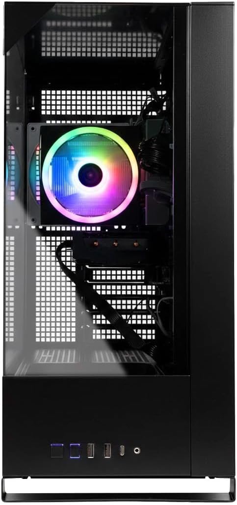Skytech Gaming Shadow 5 Gaming PC, AMD Ryzen 7 8700F 4.1GHz, NVIDIA RTX 5060 Ti 8GB VRAM, 1TB NVMe SSD, 16GB DDR5 RAM 6000, 750W Gold PSU, WI-FI 5, Windows 11, Desktop
