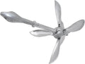 Folding Anchor, 6KG Anchor Yacht Fittings Hot Dip Galvanized Hardware Marine Folding,for Small Boats Canoe Paddle Boards