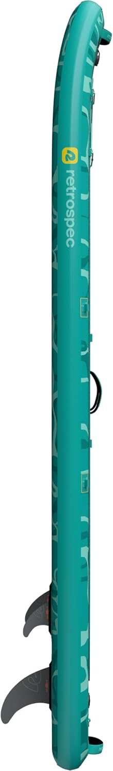 Retrospec Weekender Yogi 10'8 Extra Wide Yoga Paddle Board with Pump and Accessories, Non-Slip, Puncture Resistant, Lightweight iSUP Inflatable Paddle Board