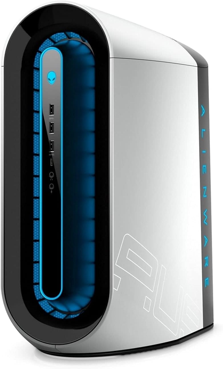 Dell Alienware Aurora R12 Desktop | Core i5-11400F - 256GB SSD Hard Drive - 8GB RAM - Nvidia GeForce RTX 3080 | 6 cores @ 4.4 GHz - 10GB GDDR6X Win 11 Home White (Renewed)