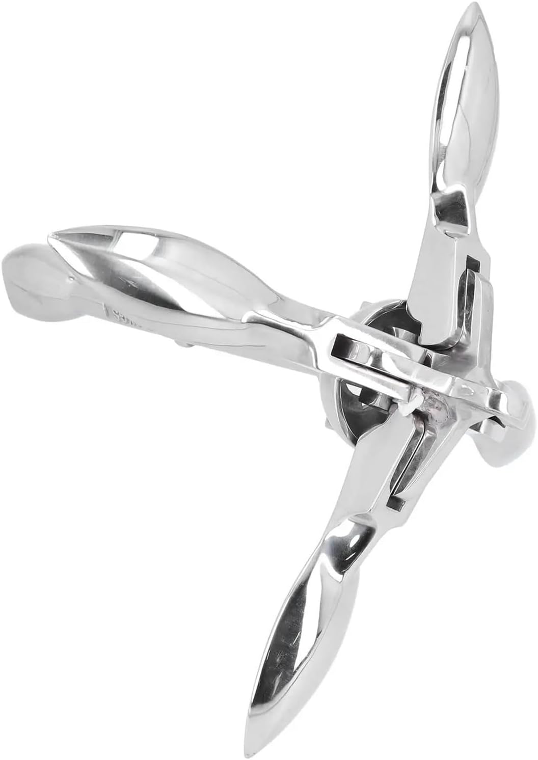 Folding Anchor, Foldable Grapnel Anchor 316 Stainless Steel Practical Hardware,for Small Boats Canoe Paddle Boards