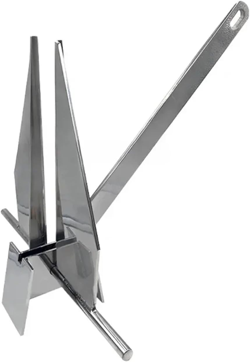 Folding Anchor, Anchor 316 Stainless Steel Marine Hardware Yacht Accessories,for Small Boats Canoe Paddle Boards