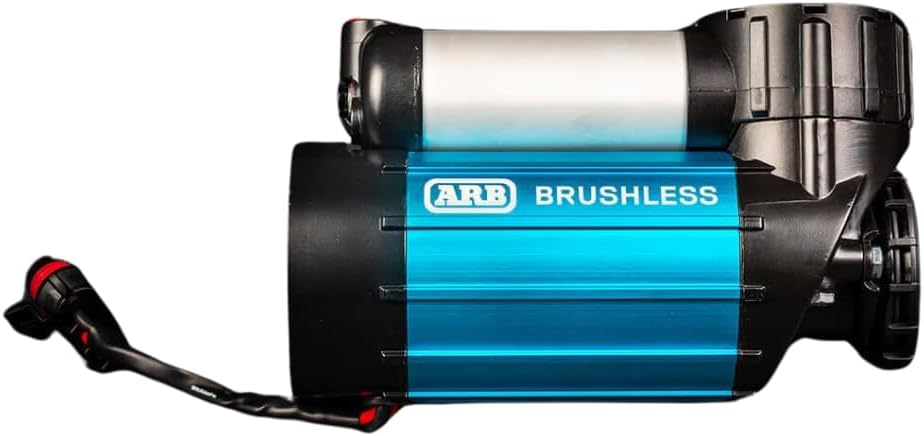 ARB CKBLA12 12V Brushless Air Compressor Premium On Board Motor boasts 1.5X in output. Ideal for faster tire inflating time and 4x4 off road adventures - 2025 Launched.