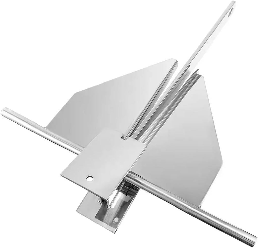 Folding Anchor, Marine Parts Accessories 316 Stainless Steel Boat Anchor,for Small Boats Canoe Paddle Boards