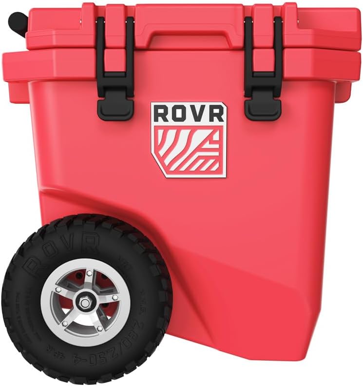 RovR Hard Cooler – Heavy Duty Insulated Cooler Box for Camping, Beach, Travel, Tailgating, Fishing, and Parties – Rugged Portable Cooler for Long Ice Retention