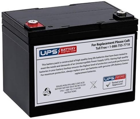 UPSBatteryCenter® 12V 35Ah NB Replacement Battery for Goal Zero Yeti 400 Portable Power Station
