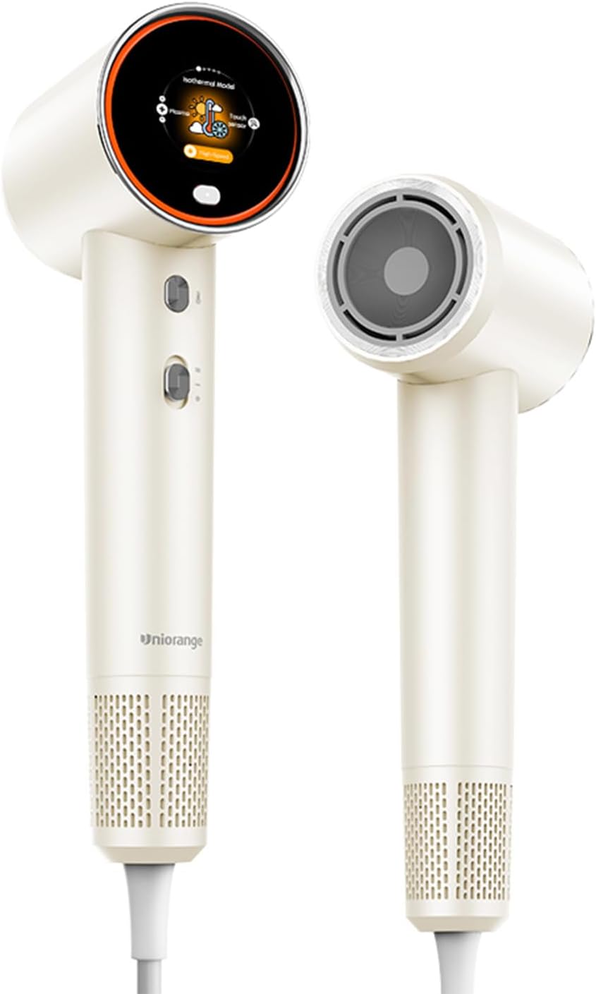 High-Speed Ionic Hair Dryer, 3.6 Billion Plasma Care, 5 Modes, Thermo-Control, Fast Drying, Blow Dryer for Home Travel