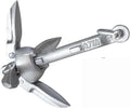 Folding Anchor, 1.5KG Grapnel Anchor Marine Rope and Buoy Boat,for Small Boats Canoe Paddle Boards