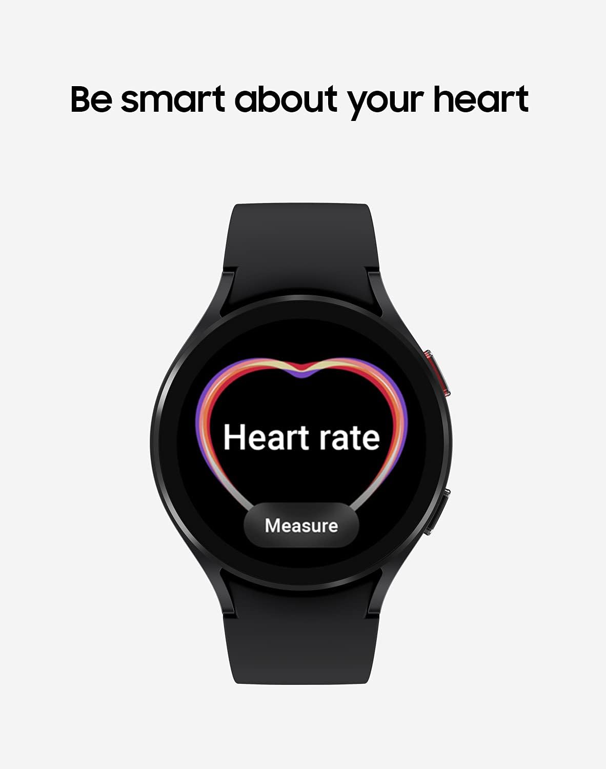 Samsung Galaxy Watch 4 40mm Bluetooth Smartwatch with ECG Heart Monitor, Tracker for Health, Fitness, Running, Sleep Tracking, GPS Fall Detection, US Version, SM-R860NZKAXAA, Black