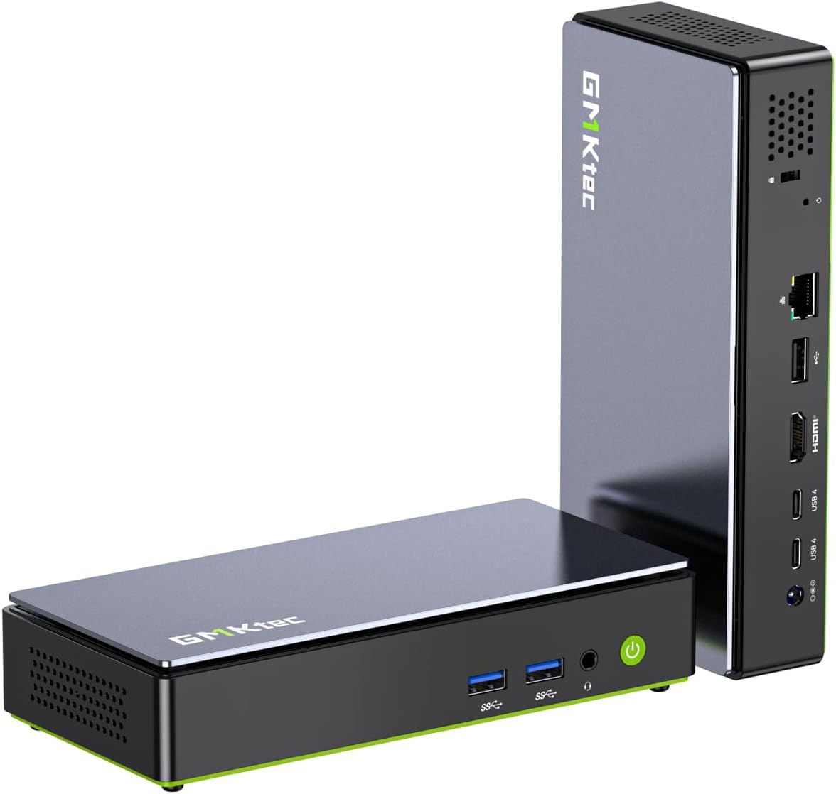 GMKtec K13 Mini PC AI Intel Ultra 7 256V (up to 4.8GHz) 16GB DDR5 1TB PCIe 4.0 SSD Gaming Mini Computer, 2X M.2 Expansion Slots, HDMI, USB4 Screen 8K Display