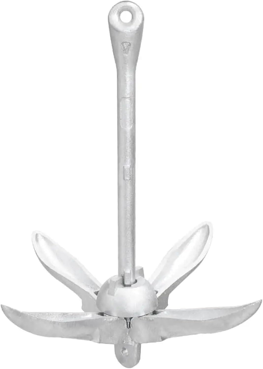 Folding Anchor, Folding Anchor A-Type Umbrella Cross,for Small Boats Canoe Paddle Boards