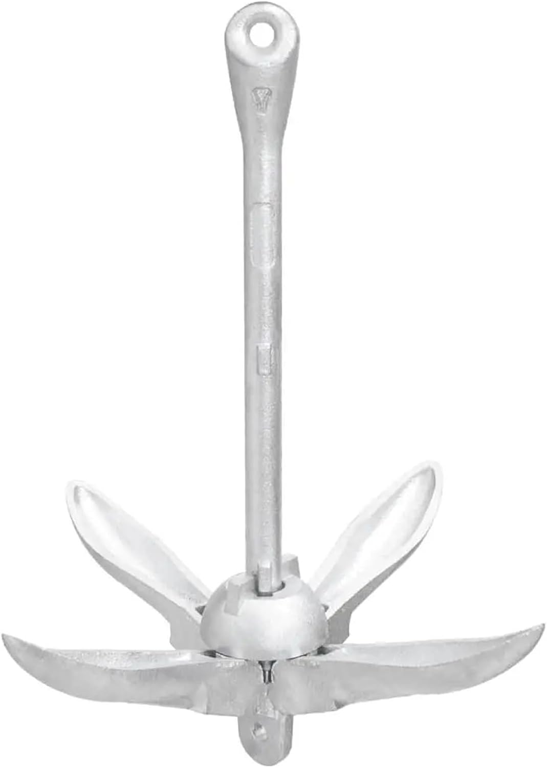Folding Anchor, Folding Anchor A-Type Umbrella Cross,for Small Boats Canoe Paddle Boards