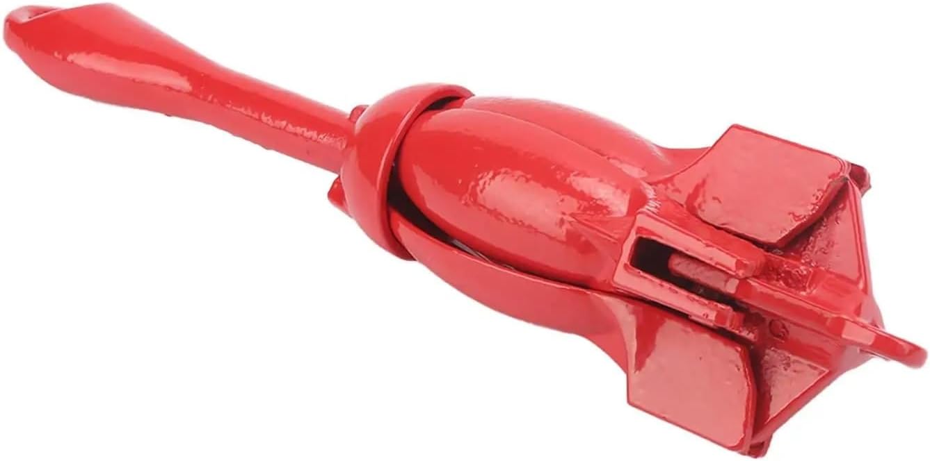 Folding Anchor, Bow Anchor Roller for Boat Accessories for Marine 3.3lbs Foldable Grapnel Stainless Steel Hardware,for Small Boats Canoe Paddle Boards