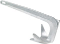MarineNow Hot-Dipped Galvanized Steel Bruce/Claw Style Boat Anchor | High-Holding Power | Durable One-Piece Design | Corrosion Resistant | 1 kg to 50 kg (2.2 lb to 110 lb)