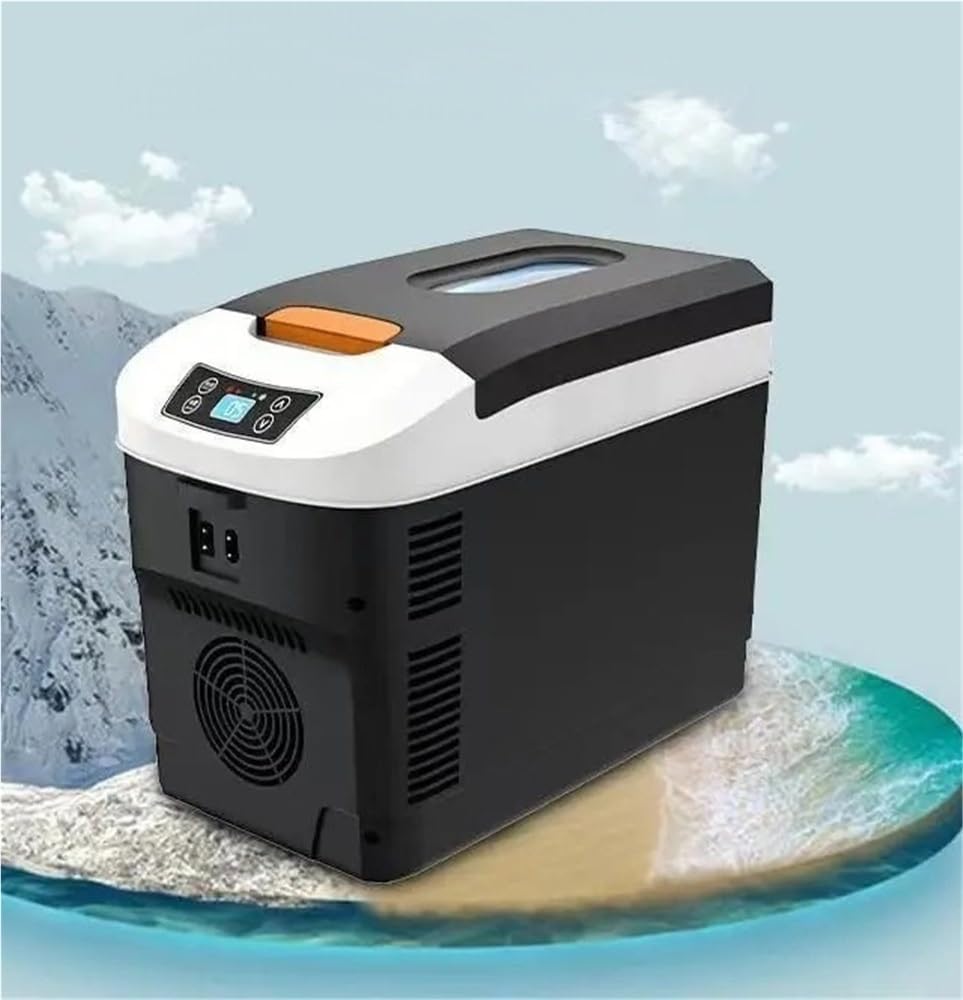 12v Portable Fridge, Car Fridge, 11QT(10L) Electric Cooler, Portable Freezer 110-240V for Truck Van RV Camper SUV Travel Camping Road Trips Tailgating, -8℉~50℉