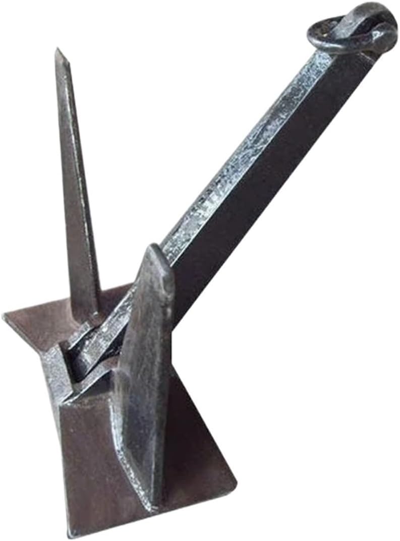 Folding Anchor, Marine Boat N Type Balanced High Holding Power Pool Anchor,for Small Boats Canoe Paddle Boards
