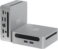 Mini PC AMD Ryzen 5 4500U Mini Computers Up to 4.0GHz 6c/6t, 16GB DDR4, 512GB SSD & M.2 NVME, Gaming PC with Wifi6/BT5.2, Gaming/Office/Design
