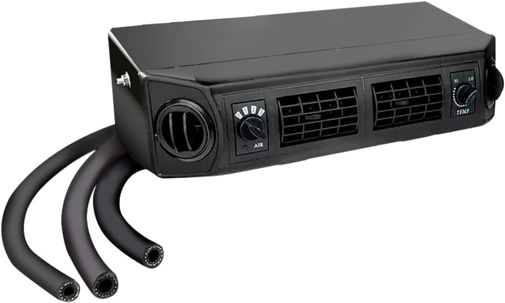 New A/C Universal Kit Underdash Electric Compressor Air Conditioner 12v W/AC Control Panel